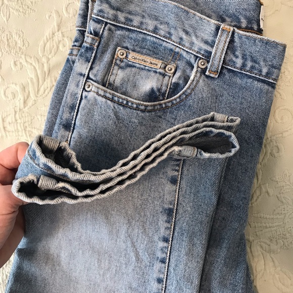 👖 VTG Button Fly CK Jeans- Sz 9 - Picture 4 of 5